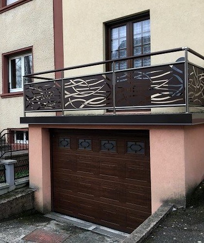 Garde corps alu bas rhinois Garde corps alu bas rhinois